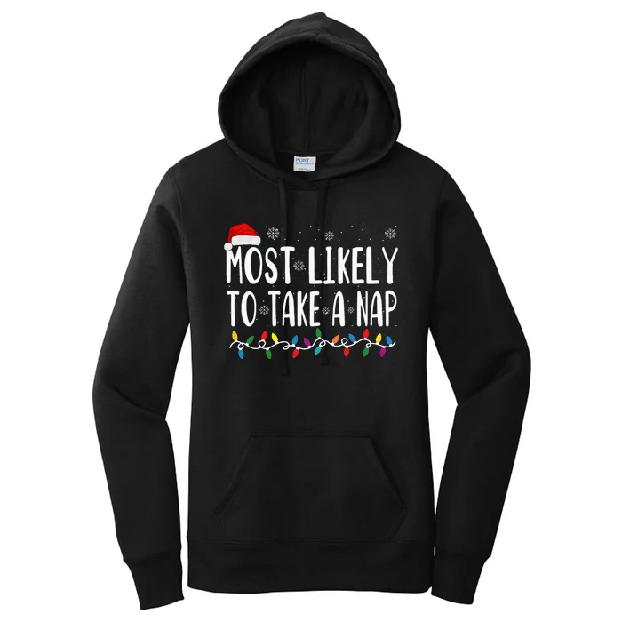 Most Likely Take A Nap Women's Pullover Hoodie