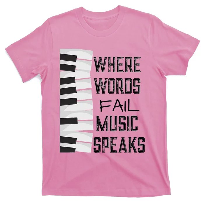 Music Lovers Themed Gift Tee T-Shirt