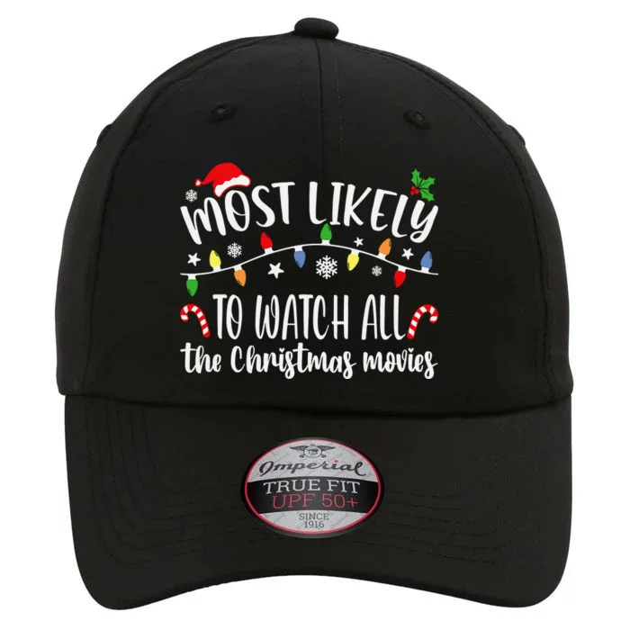 Most Likely To Watch All The Christmas Movies Winter Holiday The Original Performance Cap