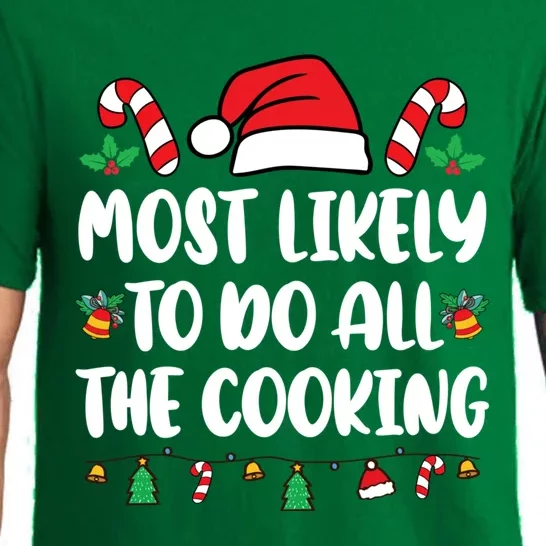 Most Likely To Do All The Cooking Christmas Xmas Pijamas Pajama Set