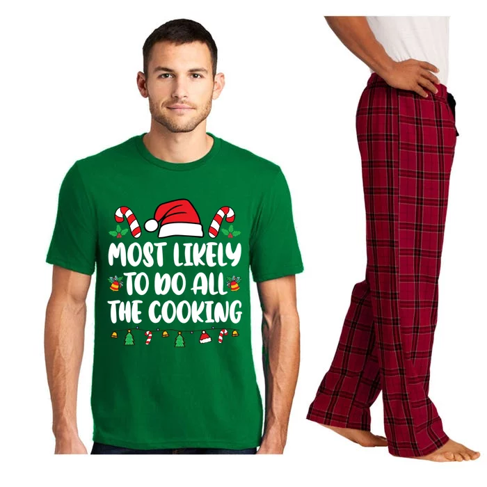 Most Likely To Do All The Cooking Christmas Xmas Pijamas Pajama Set