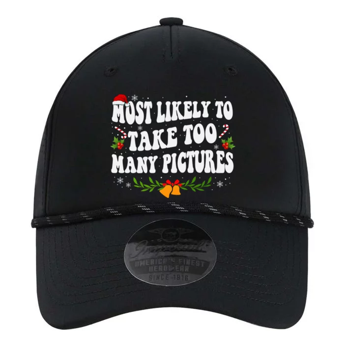 Most Likely To Take Too Y Pictures Funny Christmas Gift Performance The Dyno Cap