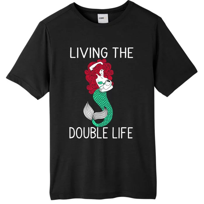 Mermaid Living The Double Life ChromaSoft Performance T-Shirt