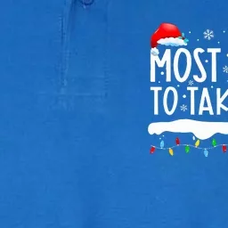 Most Likely To Take A Nap Family Matching Christmas Softstyle Adult Sport Polo