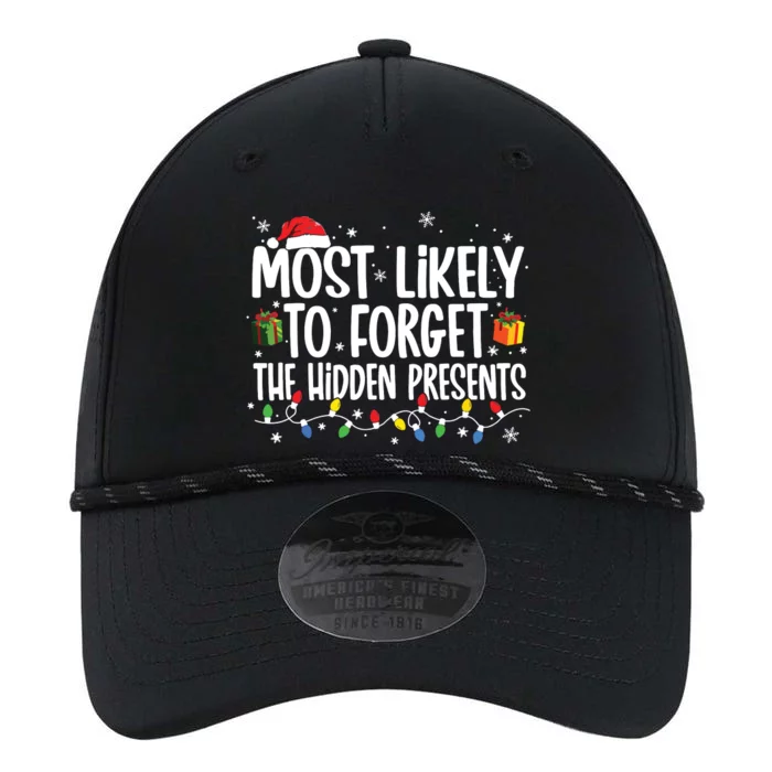 Most Likely To Forget The Hidden Presents Family Christmas Performance The Dyno Cap