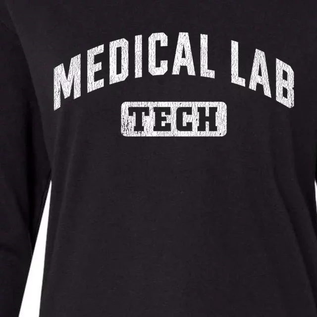 Medical Lab Tech Laboratory Technologist Technician Gift Womens Cotton Relaxed Long Sleeve T-Shirt