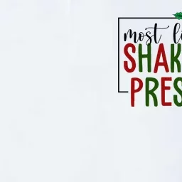 Most Likely To Shake The Presents Christmas Softstyle Adult Sport Polo