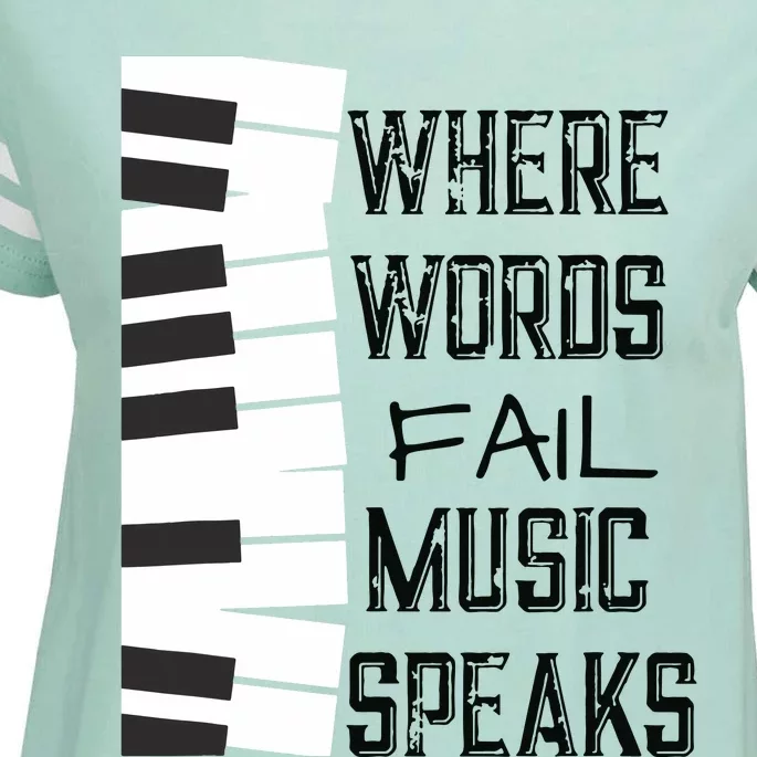 Music Lovers Themed Gift Tee Enza Ladies Jersey Football T-Shirt