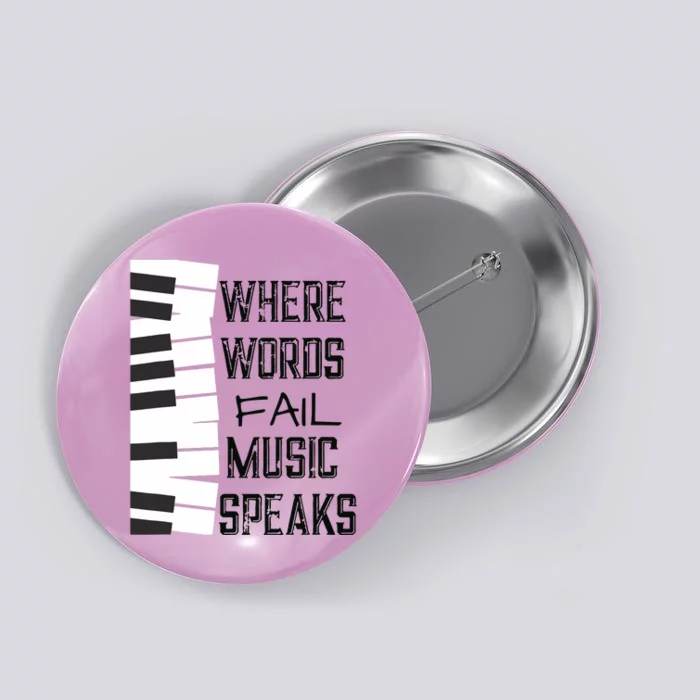 Music Lovers Themed Gift Tee Button