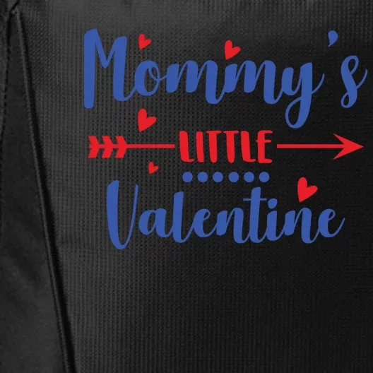 Mommy's Little Valentine Cute Holiday City Backpack