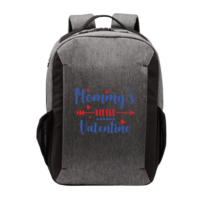 Mommy's Little Valentine Cute Holiday Vector Backpack