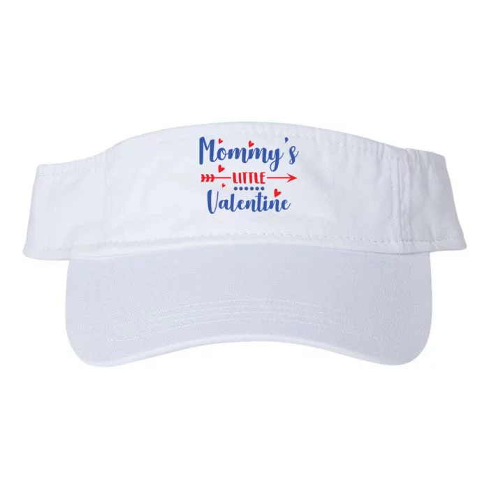 Mommy's Little Valentine Cute Holiday Valucap Bio-Washed Visor