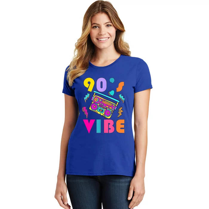 Music Lover Vintage 90s Vibe 90s I Heart The Nineties Women's T-Shirt