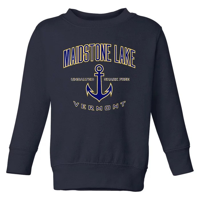 Maidstone Lake Vt Toddler Sweatshirt