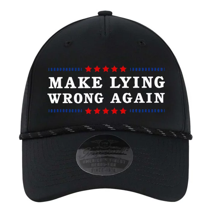 Make Lying Wrong Again Anti Trump Performance The Dyno Cap