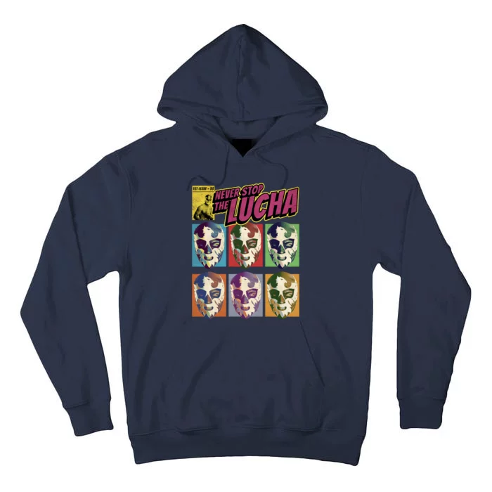 Mexican Lucha Wrestling Tall Hoodie