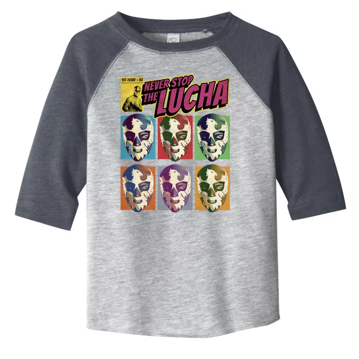 Mexican Lucha Wrestling Toddler Fine Jersey T-Shirt