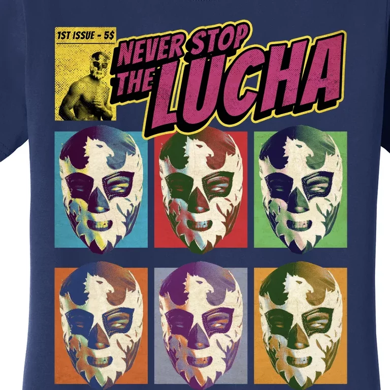 Mexican Lucha Wrestling Women's T-Shirt