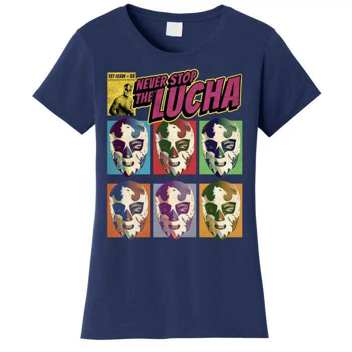 Mexican Lucha Wrestling Women's T-Shirt