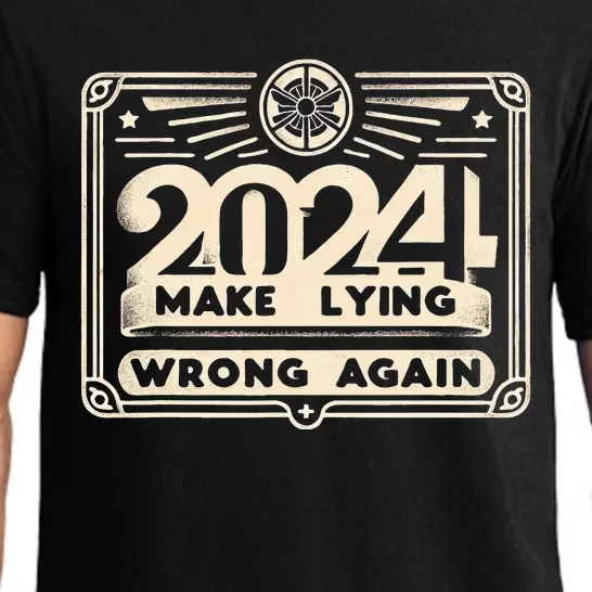 Make Lying Wrong Again Resist Racism Antitrump Pajama Set