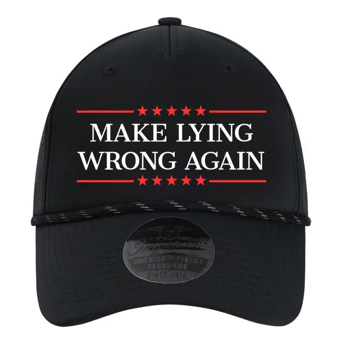 Make Lying Wrong Again Cute Gift Performance The Dyno Cap