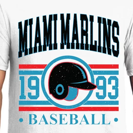 Miami Marlins 1993 Baseball Team Supporter Pajama Set