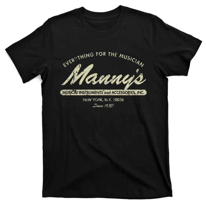 Manny&39;S Music 1935 T-Shirt