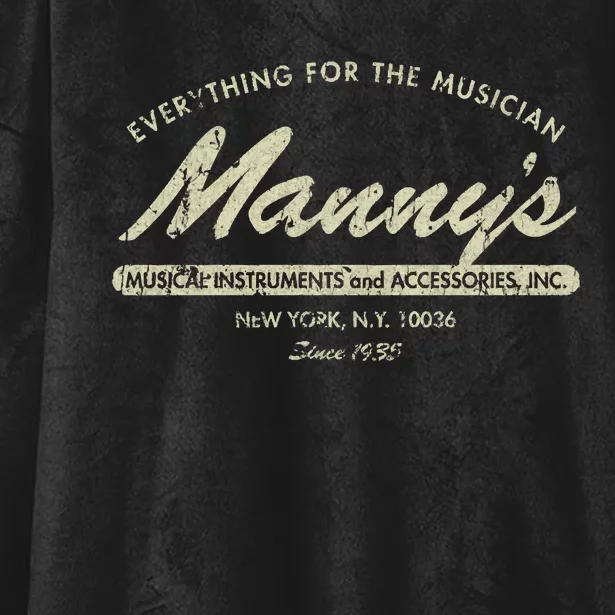 Manny&39;S Music 1935 Hooded Wearable Blanket