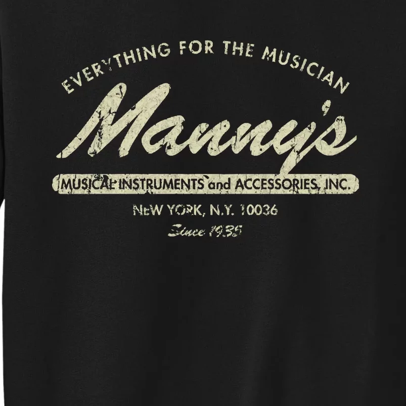 Manny&39;S Music 1935 Tall Sweatshirt