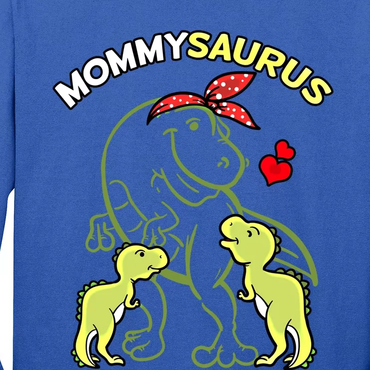 Mommysaurus Mommy 2 Dinosaur Mom Mothers Day Gift Long Sleeve Shirt