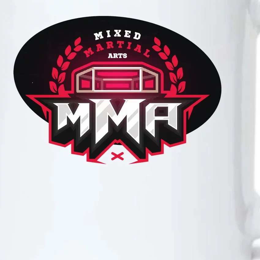 MMA - Mix Martial Arts Logo Black Color Changing Mug