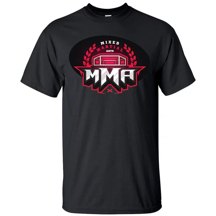 MMA - Mix Martial Arts Logo Tall T-Shirt