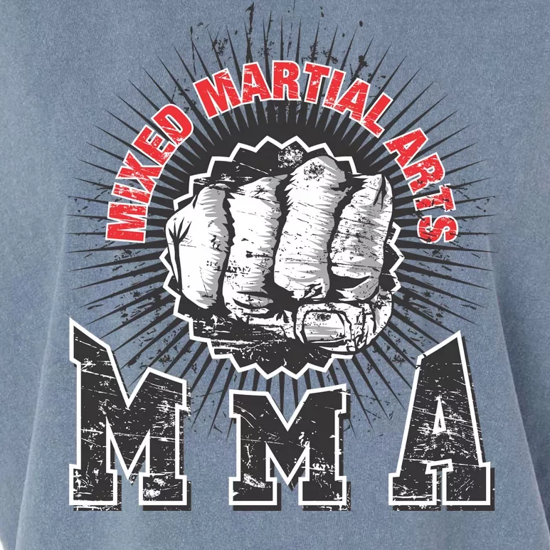 MMA Retro Punch Garment-Dyed Women's Muscle Tee