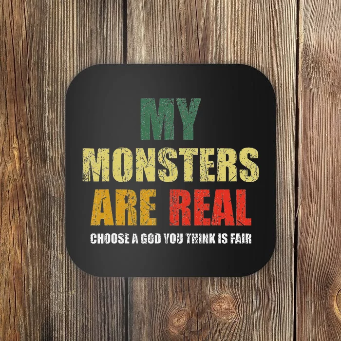 My Monsters Are Real Coaster