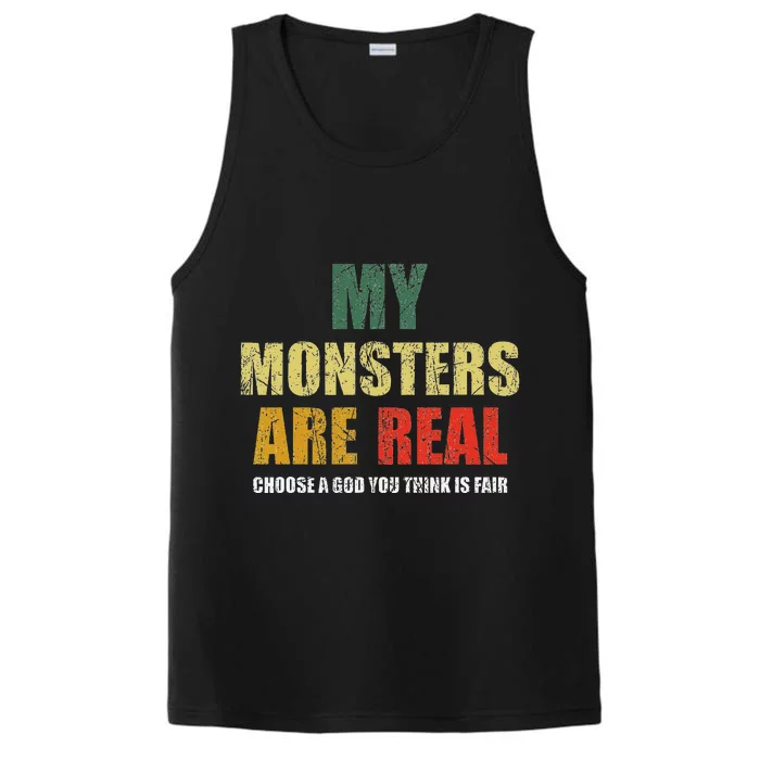 My Monsters Are Real Performance Tank