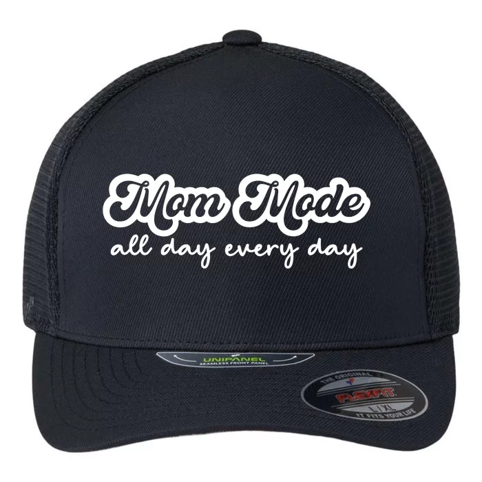 Mom Made All Day Every Day Flexfit Unipanel Trucker Cap