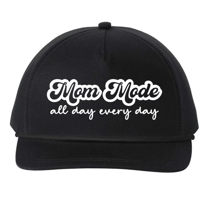 Mom Made All Day Every Day Snapback Five-Panel Rope Hat