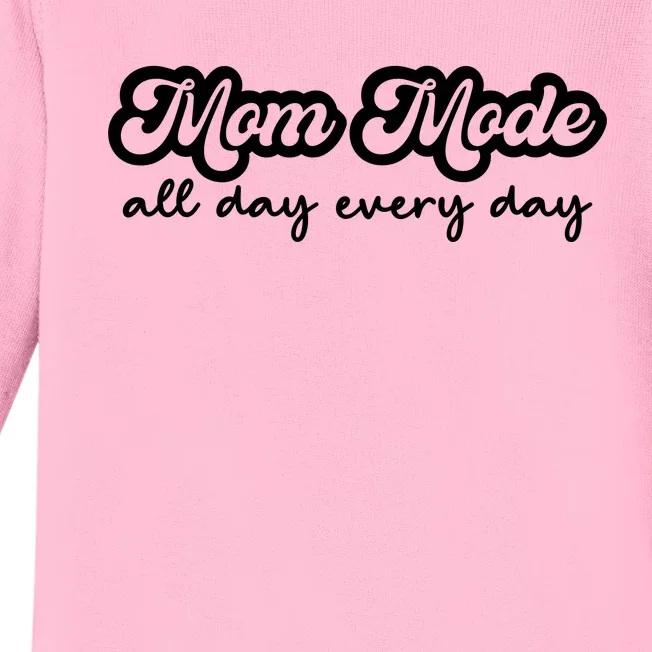 Mom Made All Day Every Day Baby Long Sleeve Bodysuit