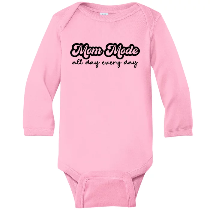 Mom Made All Day Every Day Baby Long Sleeve Bodysuit