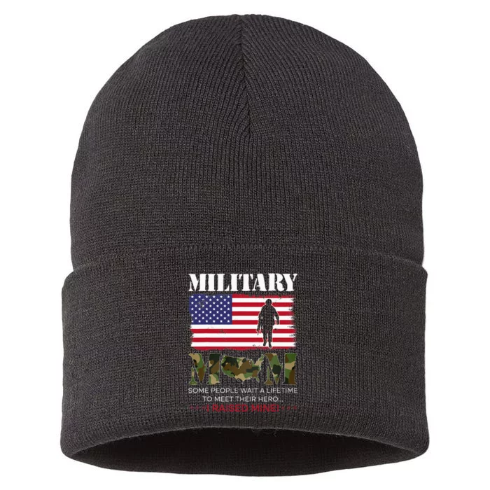 Military Mom Armed Forces Day 2024 Sustainable Knit Beanie