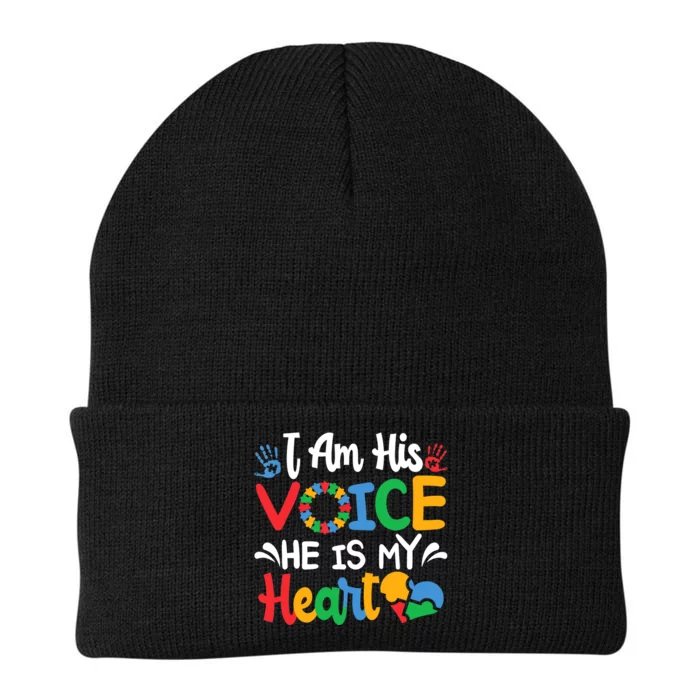 Mom Mama Autistic Autism Awareness Month Knit Cap Winter Beanie