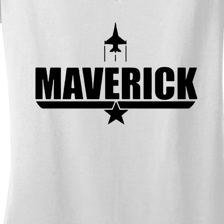 Maverick Women's V-Neck T-Shirt