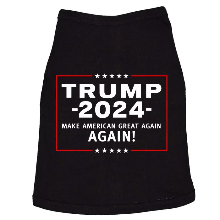 Magaga Make America Great And Glorious Again Trump 2024 Doggie Tank