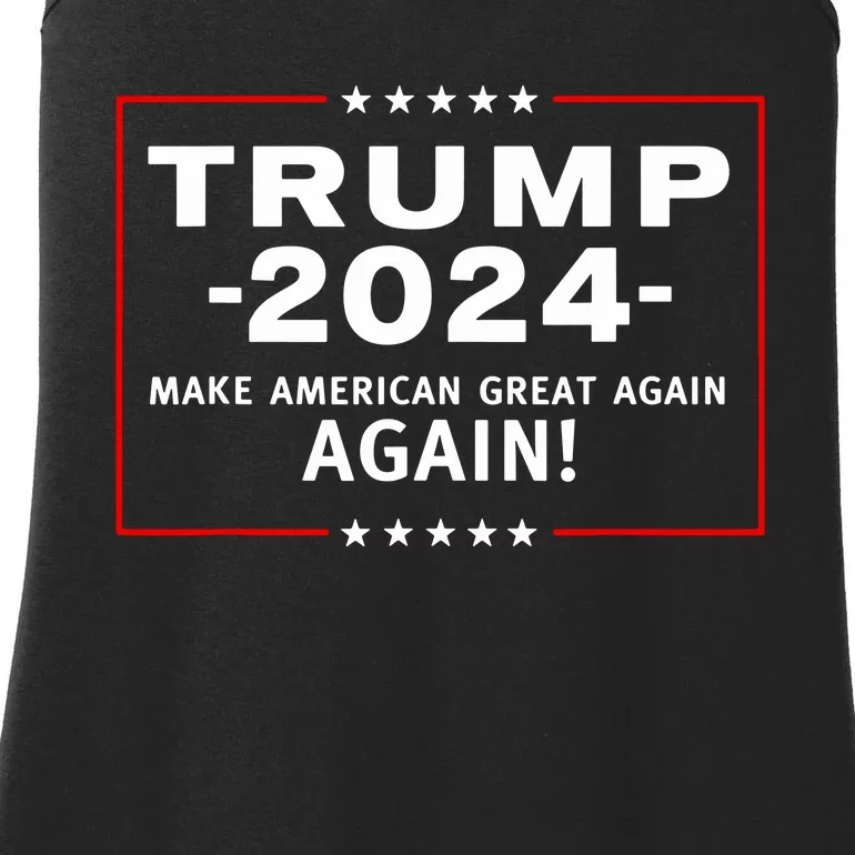 Magaga Make America Great And Glorious Again Trump 2024 Ladies Essential Tank