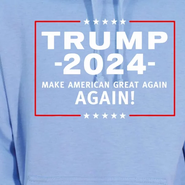 Magaga Make America Great And Glorious Again Trump 2024 Unisex Surf Hoodie