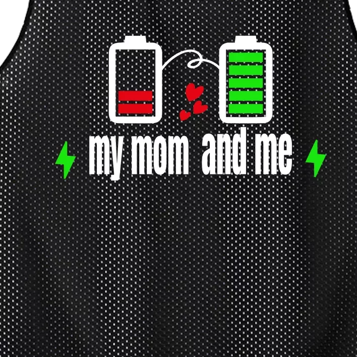 My Mom And Me Mesh Reversible Basketball Jersey Tank