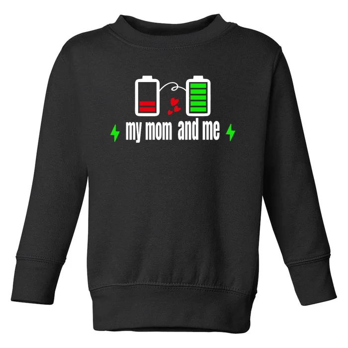 My Mom And Me Toddler Sweatshirt