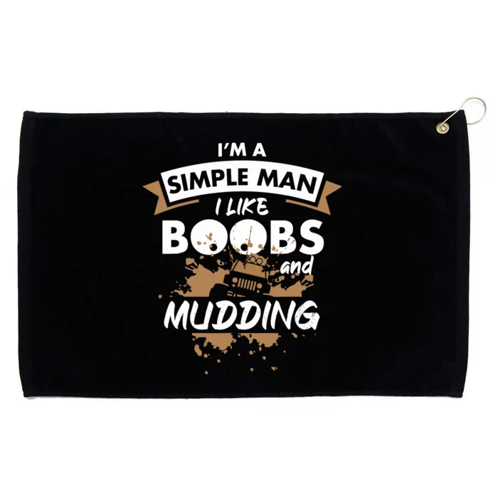 Mudding Mud ATV Funny 4x4 Wheeler Grommeted Golf Towel