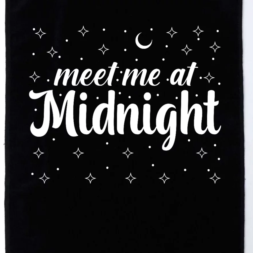 Meet Me At Midnight Platinum Collection Golf Towel