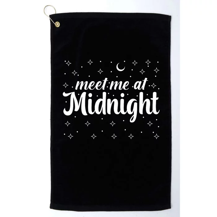 Meet Me At Midnight Platinum Collection Golf Towel